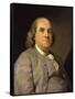 Benjamin Franklin-Joseph Siffred Duplessis-Framed Stretched Canvas