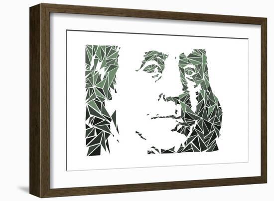 Benjamin Franklin-Cristian Mielu-Framed Art Print