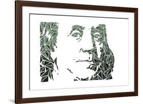 Benjamin Franklin-Cristian Mielu-Framed Art Print