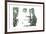 Benjamin Franklin-Cristian Mielu-Framed Art Print