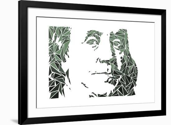 Benjamin Franklin-Cristian Mielu-Framed Art Print