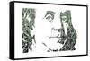 Benjamin Franklin-Cristian Mielu-Framed Stretched Canvas