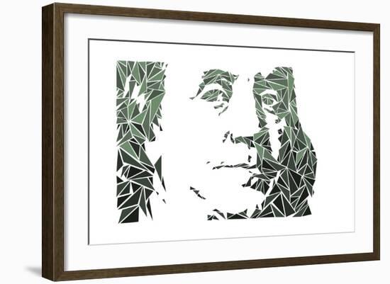 Benjamin Franklin-Cristian Mielu-Framed Art Print