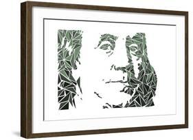 Benjamin Franklin-Cristian Mielu-Framed Art Print