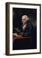 Benjamin Franklin-David Martin-Framed Art Print