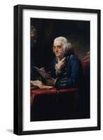 Benjamin Franklin-David Martin-Framed Art Print