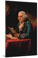 Benjamin Franklin-David Martin-Mounted Art Print