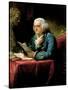 Benjamin Franklin-David Martin-Stretched Canvas