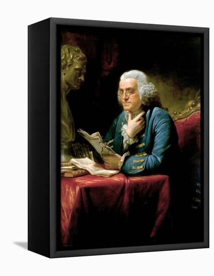 Benjamin Franklin-David Martin-Framed Stretched Canvas