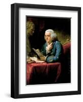 Benjamin Franklin-David Martin-Framed Giclee Print