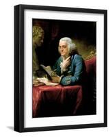 Benjamin Franklin-David Martin-Framed Giclee Print