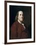 Benjamin Franklin-Joseph Wright of Derby-Framed Giclee Print