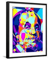 Benjamin Franklin-Cristian Mielu-Framed Art Print