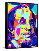 Benjamin Franklin-Cristian Mielu-Framed Stretched Canvas