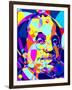 Benjamin Franklin-Cristian Mielu-Framed Art Print