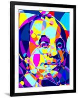 Benjamin Franklin-Cristian Mielu-Framed Art Print