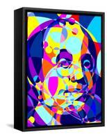 Benjamin Franklin-Cristian Mielu-Framed Stretched Canvas