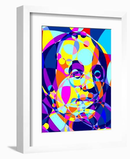 Benjamin Franklin-Cristian Mielu-Framed Art Print