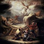 The Annunciation to the Shepherds, 17th Century-Benjamin Gerritz Cuyp-Mounted Giclee Print