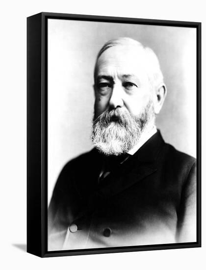 Benjamin Harrison, 23rd U.S. President-Science Source-Framed Stretched Canvas