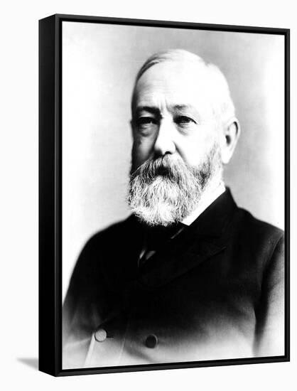 Benjamin Harrison, 23rd U.S. President-Science Source-Framed Stretched Canvas