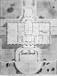 Plan of the Principal Story of the White House from 1807-Benjamin Henry Latrobe-Framed Giclee Print