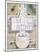 Benjamin Henry Latrobe's Proposed Plan for the Renovation of the Main Level of the White House-null-Mounted Giclee Print