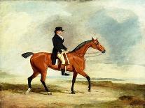 Francis Const on His Bay Hunter Riding Near the Sea, 1806-Benjamin Marshall-Giclee Print