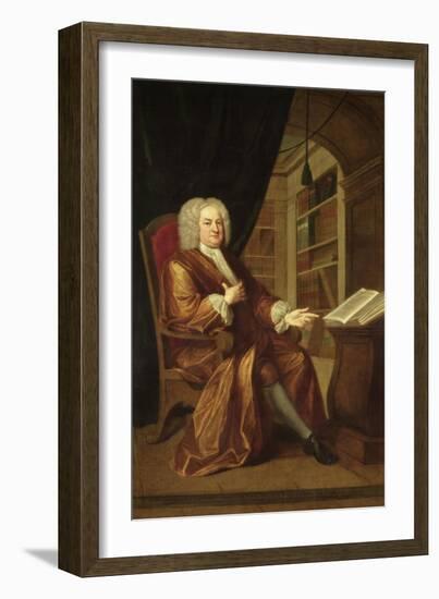 Benjamin Moreland, High Master of St Paul's School, 1724-John Smibert-Framed Giclee Print