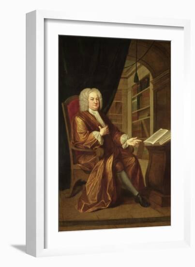 Benjamin Moreland, High Master of St Paul's School, 1724-John Smibert-Framed Giclee Print