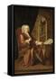 Benjamin Moreland, High Master of St Paul's School, 1724-John Smibert-Framed Stretched Canvas