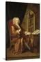 Benjamin Moreland, High Master of St Paul's School, 1724-John Smibert-Stretched Canvas