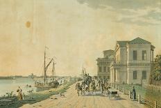 View of the Russian Shops on the Nevsky Prospekt, with the House of the Duma, St. Petersburg, 1802-Benjamin Patersson-Giclee Print