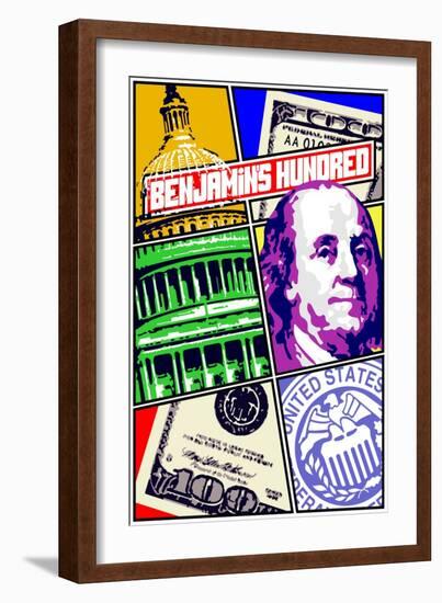 Benjamin's Hundred-Cristian Mielu-Framed Art Print