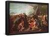 Benjamin West (Death of General Wolfe) Art Poster Print-null-Framed Poster