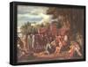 Benjamin West (Penn talks with the Indians) Art Poster Print-null-Framed Poster