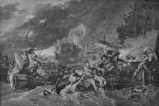 'The Battle of La Hogue', c1781-Benjamin West-Giclee Print