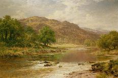 The River Llugwy, Bettws-Y-Coed-Benjamin William Leader-Giclee Print