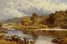 Scene on the Llugwy with Moel Siabod in the Distance, 1870-Benjamin Williams Leader-Giclee Print