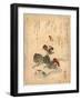 Benkeigani to Tsubaki-Katsushika II Taito-Framed Giclee Print