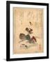 Benkeigani to Tsubaki-Katsushika II Taito-Framed Giclee Print