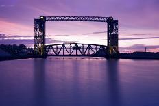 Tobin Memorial Bridge or Mystic River Bridge in Boston-benkrut-Photographic Print