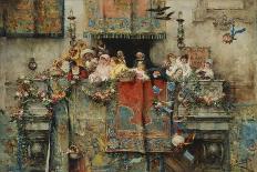 The Carnival in Rome-Benlliure y Gil Jose-Stretched Canvas