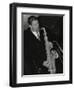 Benn Clatworthy Playing Tenor Saxophone at the Fairway, Welwyn Garden City, Hertfordshire, 2002-Denis Williams-Framed Photographic Print