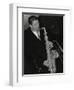 Benn Clatworthy Playing Tenor Saxophone at the Fairway, Welwyn Garden City, Hertfordshire, 2002-Denis Williams-Framed Photographic Print