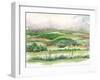 Bennachie Rain I-Laura Marr-Framed Art Print