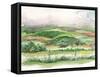 Bennachie Rain I-Laura Marr-Framed Stretched Canvas