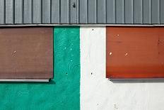 Detail of the Facade of a Building-Benne Ochs-Photographic Print