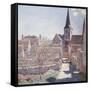 Bennecourt, 1885-Claude Monet-Framed Stretched Canvas