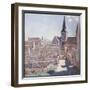 Bennecourt, 1885-Claude Monet-Framed Giclee Print